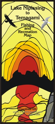 Lake NIpissing to Temagami Map